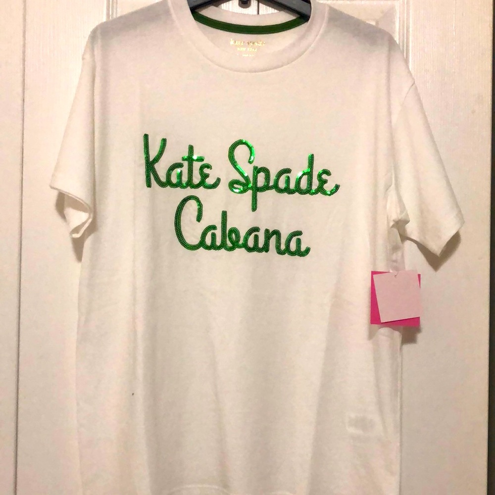 Kate Spade logo cabana tee